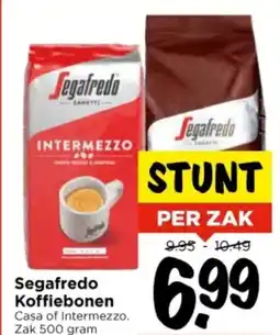 Vomar Voordeelmarkt Segafredo Koffiebonen aanbieding
