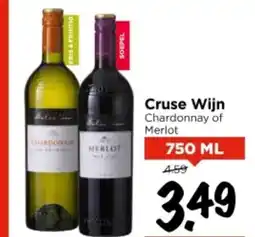 Vomar Voordeelmarkt Cruse Wijn aanbieding