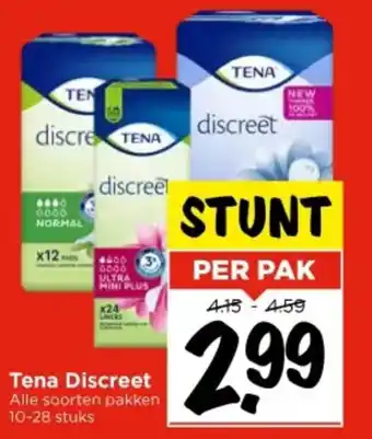 Vomar Voordeelmarkt Tena Discreet aanbieding