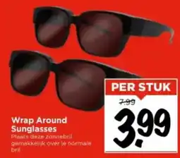Vomar Voordeelmarkt Wrap Around Sunglasses aanbieding