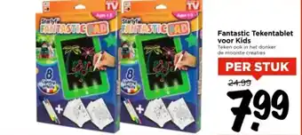 Vomar Voordeelmarkt Fantastic Tekentablet voor Kids aanbieding