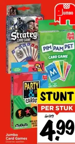 Vomar Voordeelmarkt Jumbo Card Games aanbieding