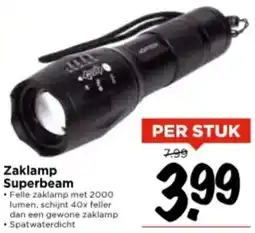Vomar Voordeelmarkt Zaklamp Superbeam aanbieding
