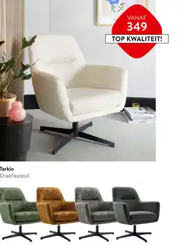 IN.HOUSE Tarkio Draaifauteuil aanbieding