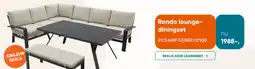 Van der Garde tuinmeubelen Rondo lounge diningset aanbieding