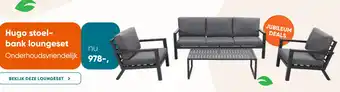 Van der Garde tuinmeubelen Hugo stoel bank loungeset aanbieding
