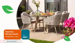 Van der Garde tuinmeubelen Taste Eva Manolo tuinset aanbieding