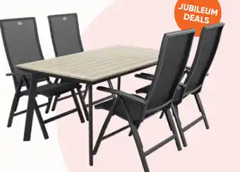 Van der Garde tuinmeubelen Hartman Valentino tuinset aanbieding