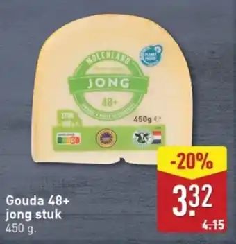 ALDI Gouda 48+ jong stuk aanbieding