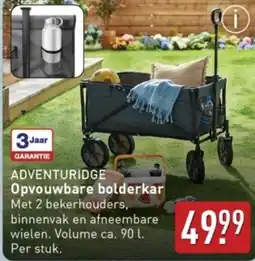 ALDI Adventuridge Opvouwbare bolderkar aanbieding