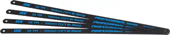 Amazon OX Pro 12 Hacksaw Blades 32 TPI Pack 4 aanbieding