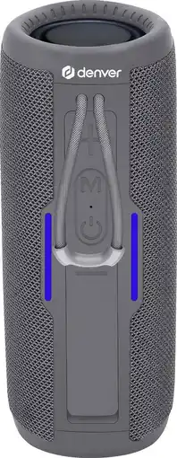 Bol.com Denver Bluetooth Speaker Draadloos - Muziek Box - Sinterklaas Cadeau - AUX - BTV150 - Grijs aanbieding