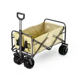 ANWB Packaway Opvouwbare Bolderkar 80KG Taupe aanbieding