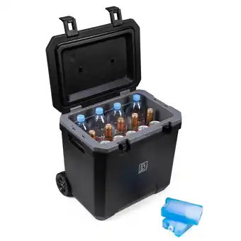 ANWB Brisby Koelbox Met Wielen 40L Zwart aanbieding