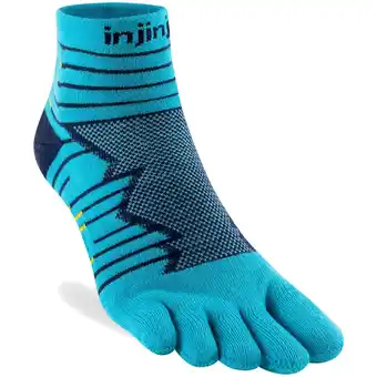 ANWB Injinji Ultra Run Mini-Crew sokken Azuurblauw aanbieding