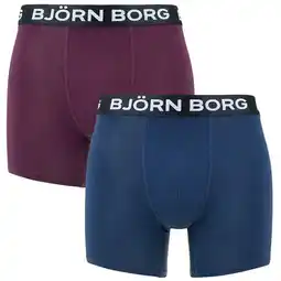 ANWB Björn Borg Performance 2-Pack Boxers Heren Meerkleurig aanbieding