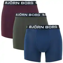 ANWB Björn Borg Performance 3-Pack Boxers Heren Meerkleurig aanbieding