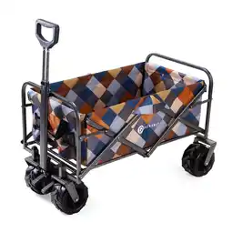 ANWB Packaway Opvouwbare Bolderkar 80KG Blok Meerkleurig aanbieding