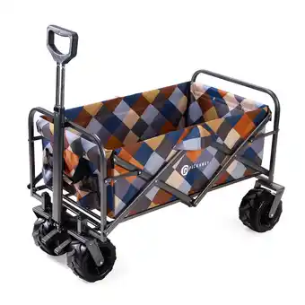 ANWB Packaway Opvouwbare Bolderkar 80KG Blok Meerkleurig aanbieding