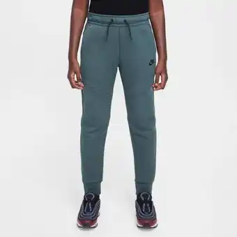 Foot Locker Nike Tech Fleece Unisex Broeken - Groen - Maat: 128 - 137 CM - Foot Locker aanbieding