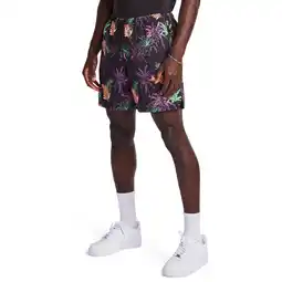 Foot Locker LCKR All Around Heren Korte Broeken - Zwart - Maat: XL - Nylon - Foot Locker aanbieding