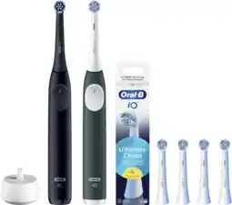 Coolblue Oral-B iO 2 Duo Pack Zwart en Groen Value Pack aanbieding