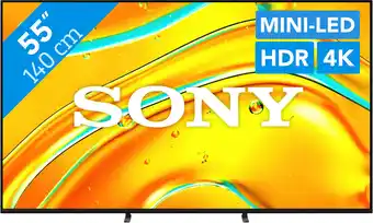 Coolblue Sony Bravia 5 55 XR Mini-led (2025) aanbieding