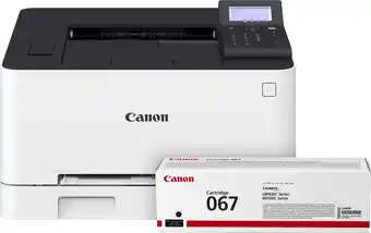 Coolblue Canon I-SENSYS LBP633CW + 1 extra zwarte toner aanbieding