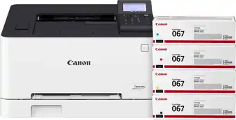 Coolblue Canon I-SENSYS LBP633CW + 1 extra set toners aanbieding