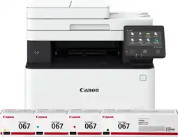 Coolblue Canon I-SENSYS MF655CDW + 1 extra set toners aanbieding