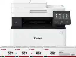 Coolblue Canon I-SENSYS MF657CDW + 1 extra set toners aanbieding