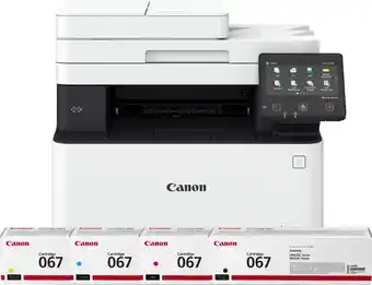 Coolblue Canon I-SENSYS MF657CDW + 1 extra set toners aanbieding