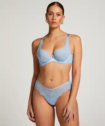 Hunkemoller Hunkemöller Brazilian Isabella Blauw aanbieding