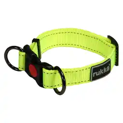 Zooplus Rukka Bliss Neon Halsband, geel M Hond aanbieding