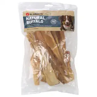 Zooplus Dubbelpakken:: 2 x 400g (25cm) Flamingo natuurlijke snack buffelhuid hondensnacks aanbieding