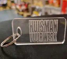 Huisman Vuurwerk Huisman Vuurwerk Sleutelhanger aanbieding