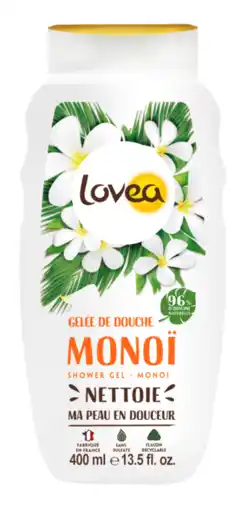 De Online Drogist Lovea Douchegel Monoi 400ML aanbieding