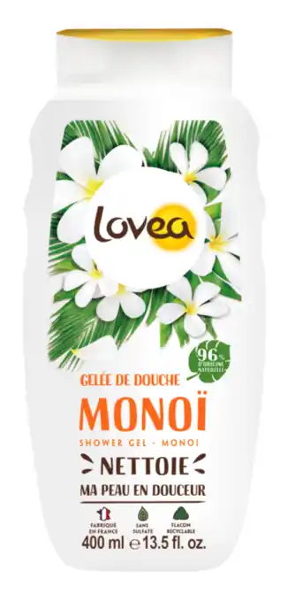 De Online Drogist Lovea Douchegel Monoi 400ML aanbieding