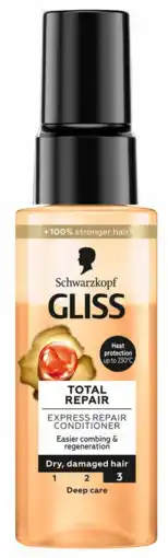 De Online Drogist Schwarzkopf Gliss Total Repair Express Repair Conditioner Spray 70ML aanbieding