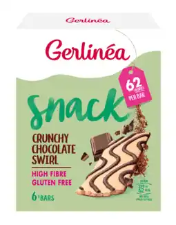 De Online Drogist Gerlinéa Snack Crunchy Chocolate Swirl 78GR aanbieding