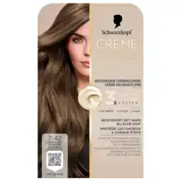 De Online Drogist Schwarzkopf Creme Supreme Crèmekleuring 7-42 Nude Donker Beigeblond 1ST aanbieding