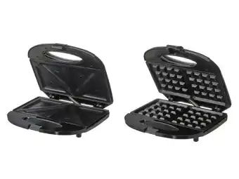 Lidl SILVERCREST Tosti- of wafelijzer aanbieding