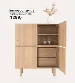 Piet Klerkx Highboard Azulo aanbieding