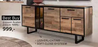 Piet Klerkx Dressoir Avalon aanbieding