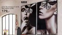 Piet Klerkx Print Mysterious A of B 90 x 140 cm aanbieding
