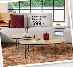 Piet Klerkx Salontafelset hendrik aanbieding