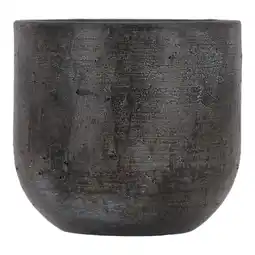 Van Cranenbroek Ravenna pot rond antraciet aanbieding