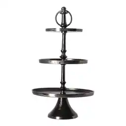 Van Cranenbroek Etagere Teshig 40cm zwart aanbieding