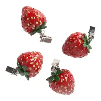 Van Cranenbroek Tafelkleedgewicht aardbei 4st aanbieding