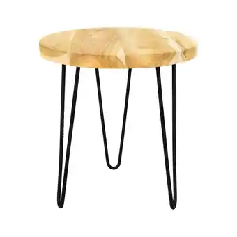 Van Cranenbroek Tafel teak+metaal 38x41 cm aanbieding